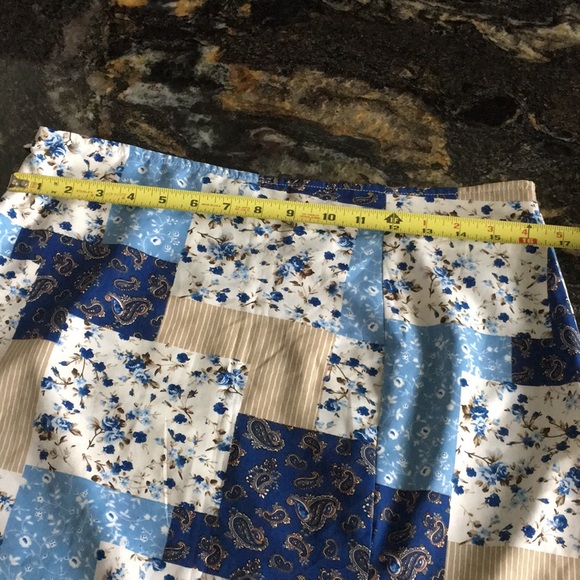 SHEIN Patchwork Skirt - Picture 5 of 6